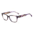 Gafas de vista Carolina Herrera femeninas, estilo rectangular, montura de acetato, color de montura rosa, color de lente transparente y calibre 53 mm - Envío 24/48 horas en España - Her 0329/G 1Zx