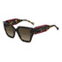 Gafas de sol Carolina Herrera femeninas, estilo irregular, montura de acetato, color de montura habana, color de lente marron y calibre 53 mm - Envío 24/48 horas en España - Her 0323/S 086