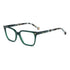 Gafas de vista Carolina Herrera femeninas, estilo rectangular, montura de acetato, color de montura verde, color de lente transparente y calibre 53 mm - Envío 24/48 horas en España - Her 0363 1Ed