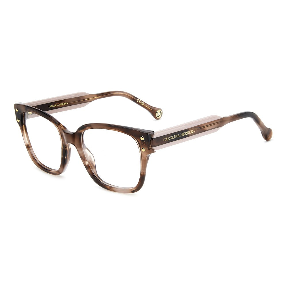 Gafas de vista Carolina Herrera femeninas, estilo cuadrada, montura de acetato, color de montura rosa, color de lente transparente y calibre 51 mm - Envío 24/48 horas en España - Her 0367 1Zx