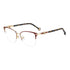 Gafas de vista Carolina Herrera femeninas, estilo ojo de gato, montura de metal, color de montura dorado, color de lente transparente y calibre 52 mm - Envío 24/48 horas en España - Her 0384 6K3