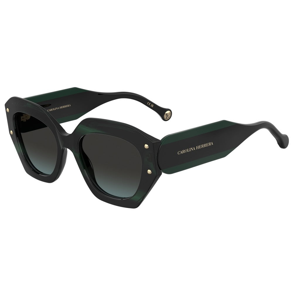 Gafas de sol Carolina Herrera femeninas, estilo cuadrada, montura de acetato, color de montura verde, color de lente gris y calibre 53 mm - Envío 24/48 horas en España - Her 0365/S 6Ak
