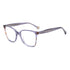 Gafas de vista Carolina Herrera femeninas, estilo cuadrada, montura de acetato, color de montura morado, color de lente transparente y calibre 55 mm - Envío 24/48 horas en España - Her 0392 789