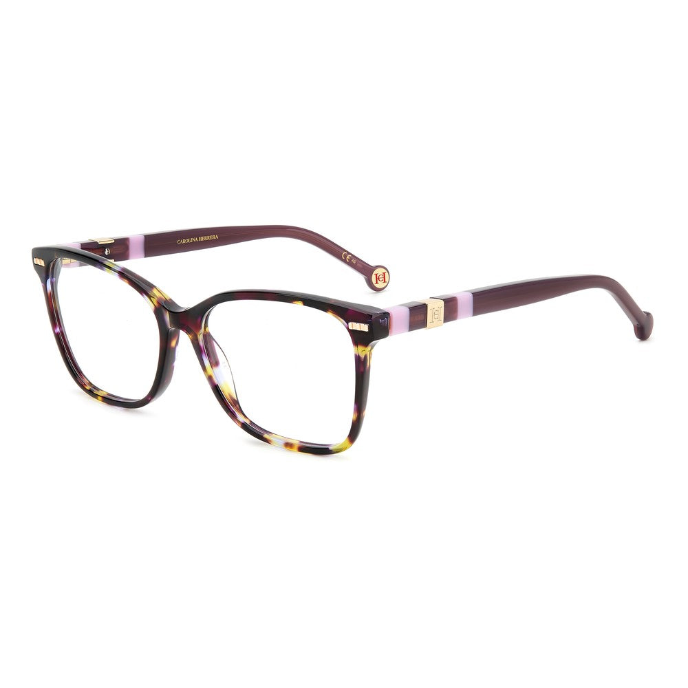 Gafas de vista Carolina Herrera femeninas, estilo rectangular, montura de acetato, color de montura habana, color de lente transparente y calibre 54 mm - Envío 24/48 horas en España - Her 0108 Ay0