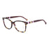 Gafas de vista Carolina Herrera femeninas, estilo rectangular, montura de acetato, color de montura habana, color de lente transparente y calibre 54 mm - Envío 24/48 horas en España - Her 0108 Ay0