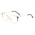 Gafas de vista Carolina Herrera femeninas, estilo redonda, montura de metal, color de montura negro, color de lente transparente y calibre 54 mm - Envío 24/48 horas en España - Her 0115 2M2