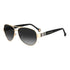 Gafas de sol Carolina Herrera femeninas, estilo aviador, montura de metal, color de montura dorado, color de lente gris y calibre 59 mm - Envío 24/48 horas en España - Her 0135/S 000 9O