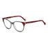 Gafas de vista Carolina Herrera femeninas, estilo rectangular, montura de acetato, color de montura gris, color de lente transparente y calibre 53 mm - Envío 24/48 horas en España - Her 0283 268