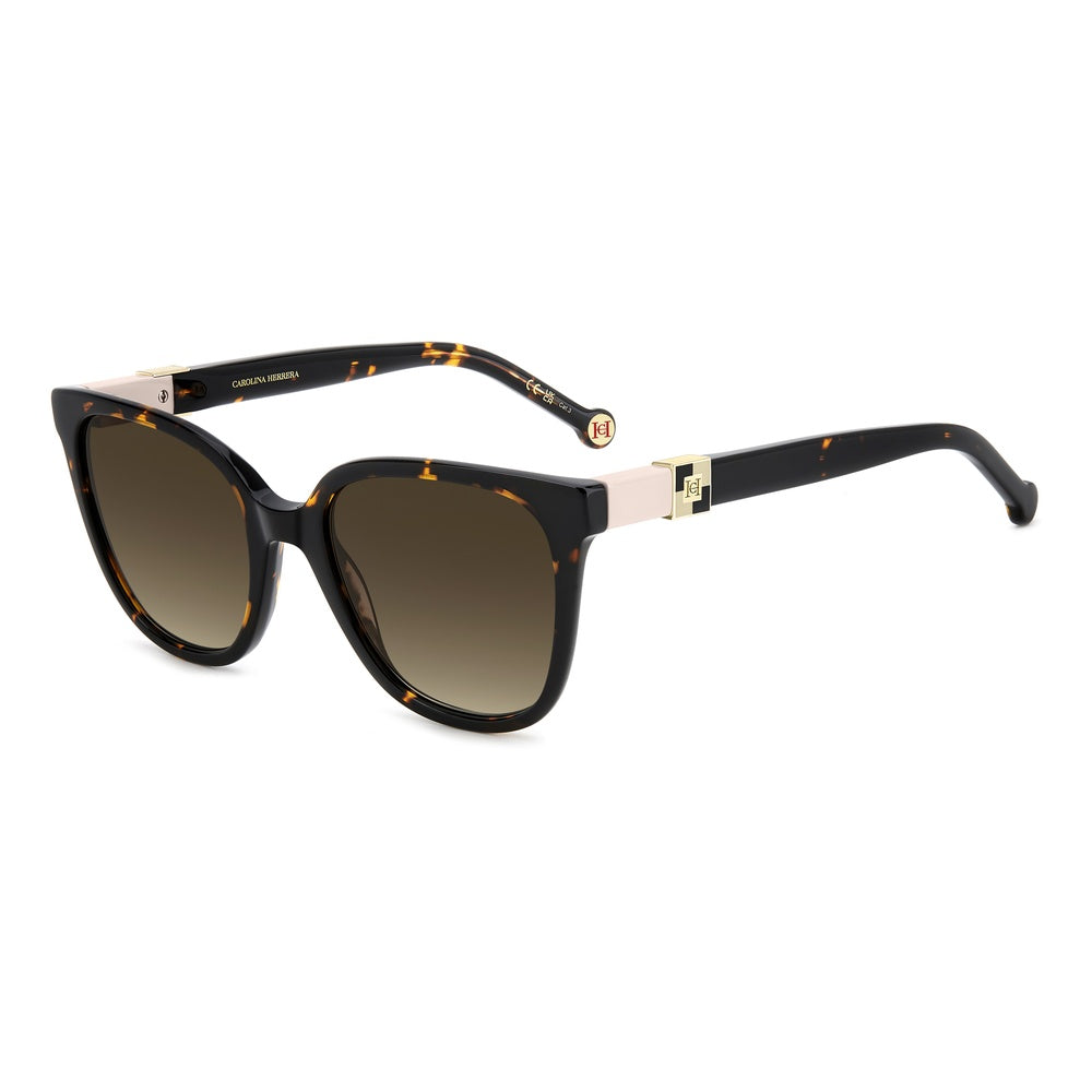 Gafas de sol Carolina Herrera femeninas, estilo cuadrada, montura de acetato, color de montura habana, color de lente marron y calibre 53 mm - Envío 24/48 horas en España - Her 0297/S 086