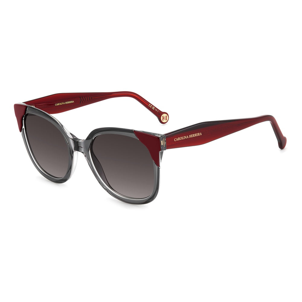 Gafas de sol Carolina Herrera femeninas, estilo cuadrada, montura de acetato, color de montura gris, color de lente gris y calibre 54 mm - Envío 24/48 horas en España - Her 0289/S 268