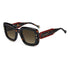 Gafas de sol Carolina Herrera femeninas, estilo rectangular, montura de acetato, color de montura habana, color de lente marron y calibre 49 mm - Envío 24/48 horas en España - Her 0313/S 086