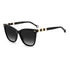 Gafas de sol Carolina Herrera femeninas, estilo rectangular, montura de acetato, color de montura negro, color de lente gris y calibre 55 mm - Envío 24/48 horas en España - Ch 0044/S 3H2