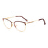 Gafas de vista Carolina Herrera femeninas, estilo rectangular, montura de metal, color de montura dorado, color de lente transparente y calibre 56 mm - Envío 24/48 horas en España - Her 0161 Noa