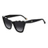 Gafas de sol Carolina Herrera femeninas, estilo rectangular, montura de acetato, color de montura negro, color de lente gris y calibre 55 mm - Envío 24/48 horas en España - Her 0129/S 80S