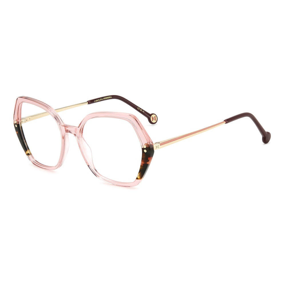 Gafas de vista Carolina Herrera femeninas, estilo mariposa, montura de acetato, color de montura habana, color de lente transparente y calibre 53 mm - Envío 24/48 horas en España - Her 0205 Ht8