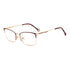Gafas de vista Carolina Herrera femeninas, estilo rectangular, montura de metal, color de montura dorado, color de lente transparente y calibre 54 mm - Envío 24/48 horas en España - Her 0204 Noa