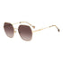 Gafas de sol Carolina Herrera femeninas, estilo rectangular, montura de metal, color de montura dorado, color de lente marron y calibre 55 mm - Envío 24/48 horas en España - Her 0183/S Bku