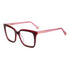 Gafas de vista Carolina Herrera femeninas, estilo rectangular, montura de acetato, color de montura rosa, color de lente transparente y calibre 53 mm - Envío 24/48 horas en España - Her 0251/G 0T5