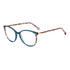 Gafas de vista Carolina Herrera femeninas, estilo rectangular, montura de acetato, color de montura verde, color de lente transparente y calibre 53 mm - Envío 24/48 horas en España - Her 0247 1Ed