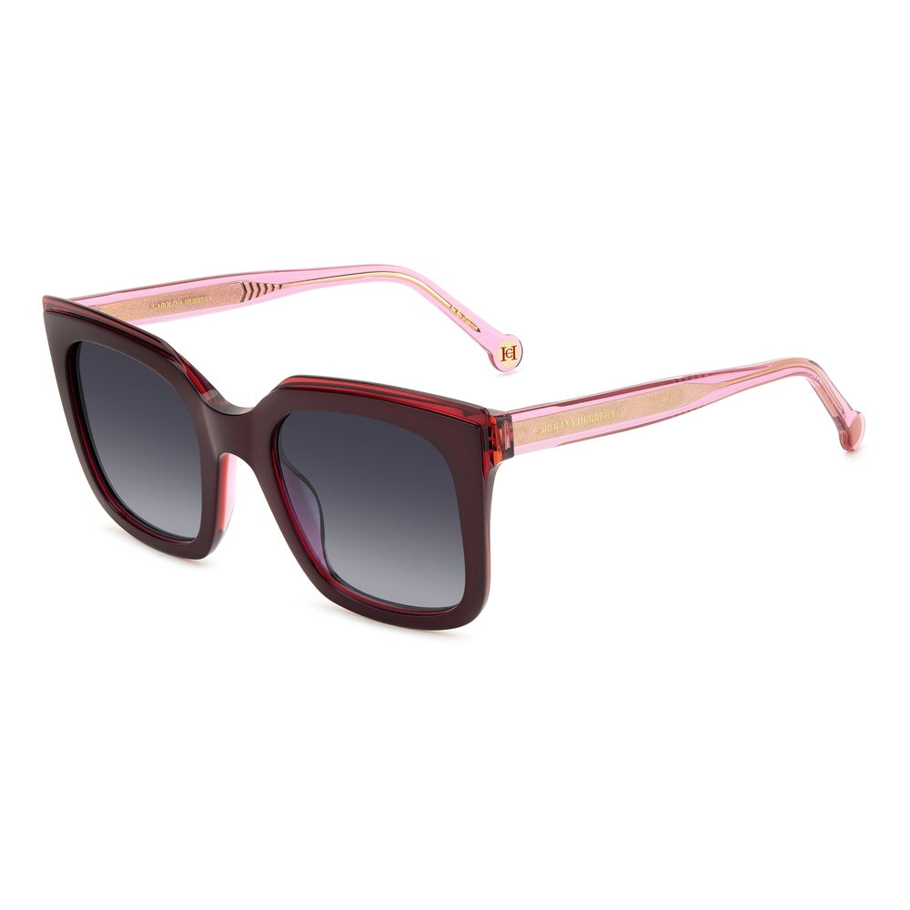Gafas de sol Carolina Herrera femeninas, estilo cuadrada, montura de acetato, color de montura rosa, color de lente gris y calibre 51 mm - Envío 24/48 horas en España - Her 0249/G/S 0T5