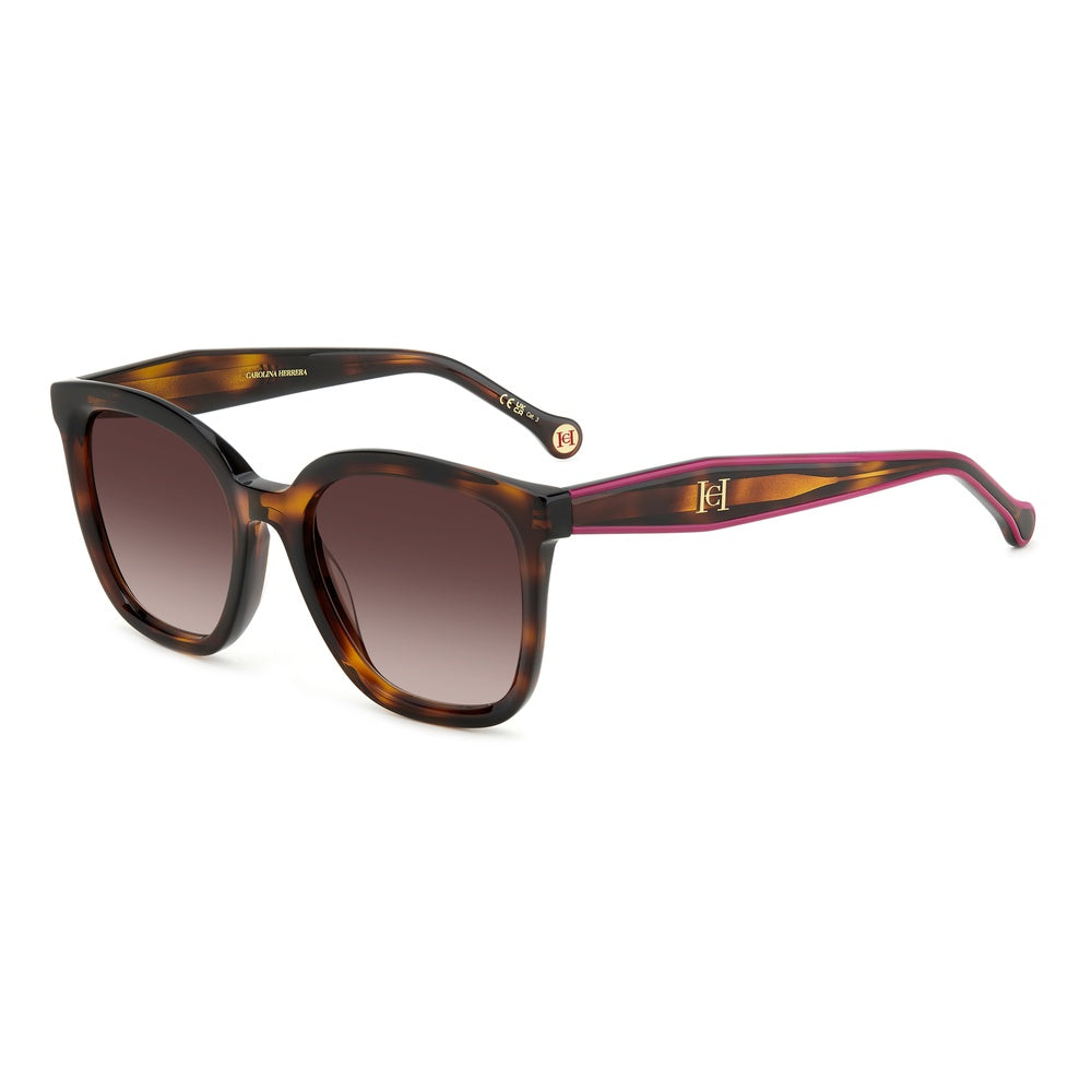 Gafas de sol Carolina Herrera femeninas, estilo cuadrada, montura de acetato, color de montura habana, color de lente marron y calibre 54 mm - Envío 24/48 horas en España - Her 0225/G/S 0T4