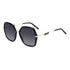 Gafas de sol Carolina Herrera femeninas, estilo cuadrada, montura de metal, color de montura negro, color de lente gris y calibre 57 mm - Envío 24/48 horas en España - Her 0217/S 2M2