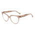 Gafas de vista Carolina Herrera femeninas, estilo rectangular, montura de acetato, color de montura transparente, color de lente transparente y calibre 52 mm - Envío 24/48 horas en España - Her 0224 Fwm