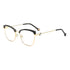 Gafas de vista Carolina Herrera femeninas, estilo rectangular, montura de metal, color de montura negro, color de lente transparente y calibre 53 mm - Envío 24/48 horas en España - Her 0243 2M2