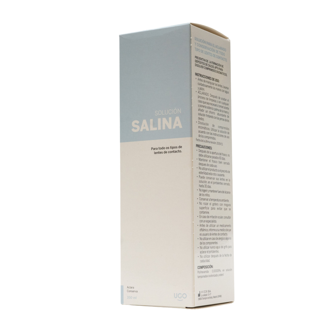 SALINE SOLUTION - UGO 350 ml