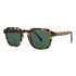 Vista lateral gafa sol marca Luper modelo Baños de Lodo color carey