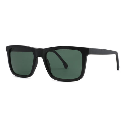 Vista lateral gafa sol marca Luper modelo La Llana color negro mate