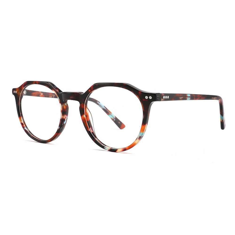 Vista lateral gafas graduadas marca Luper modelo Marinera en color habana